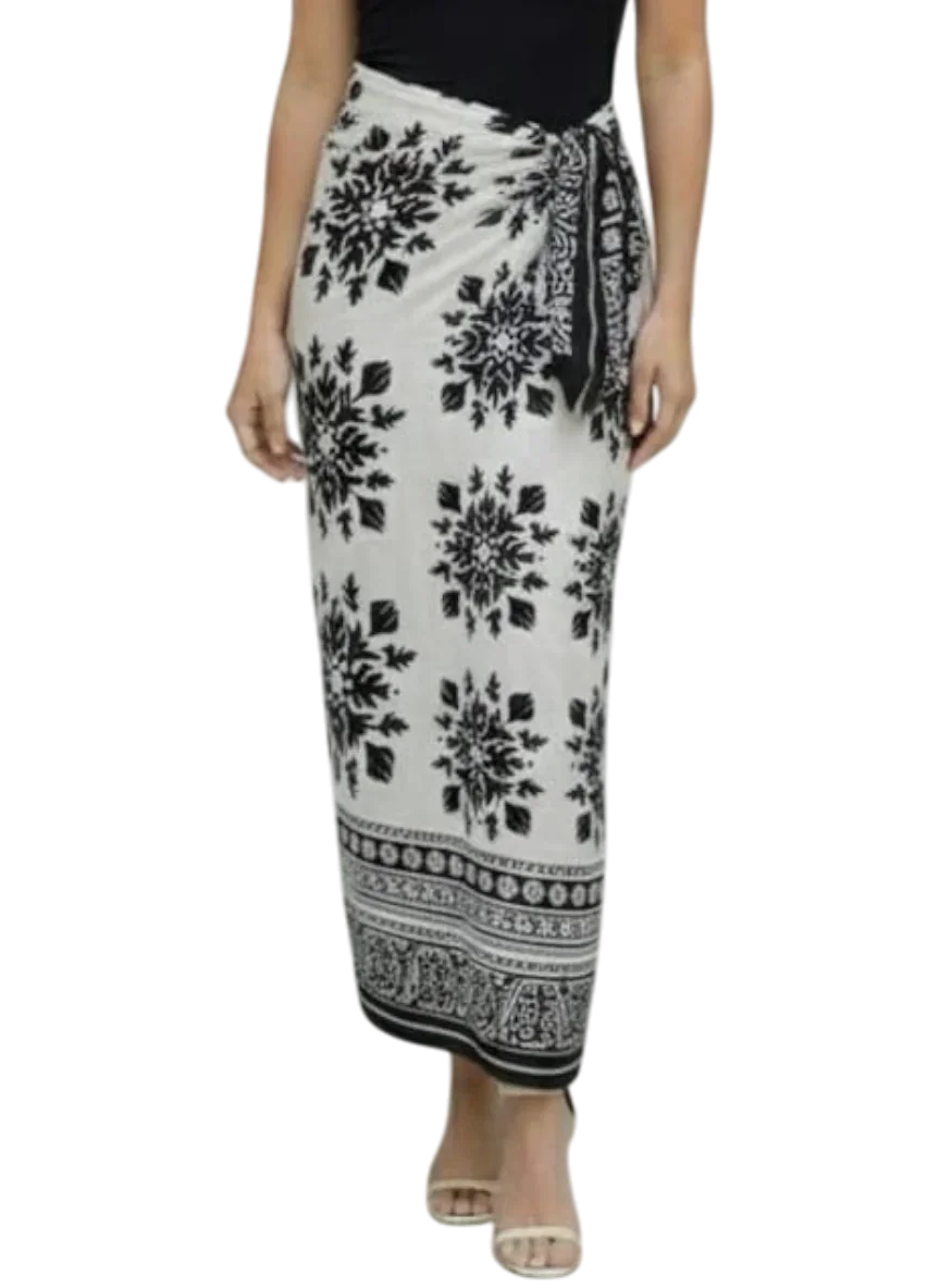 PAREO FALDA CENEFA NEGRO