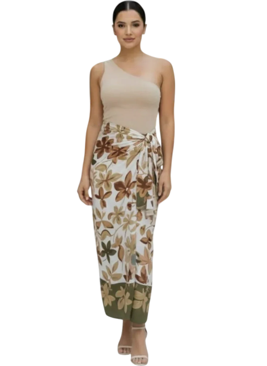 PAREO  FALDA FLOR
