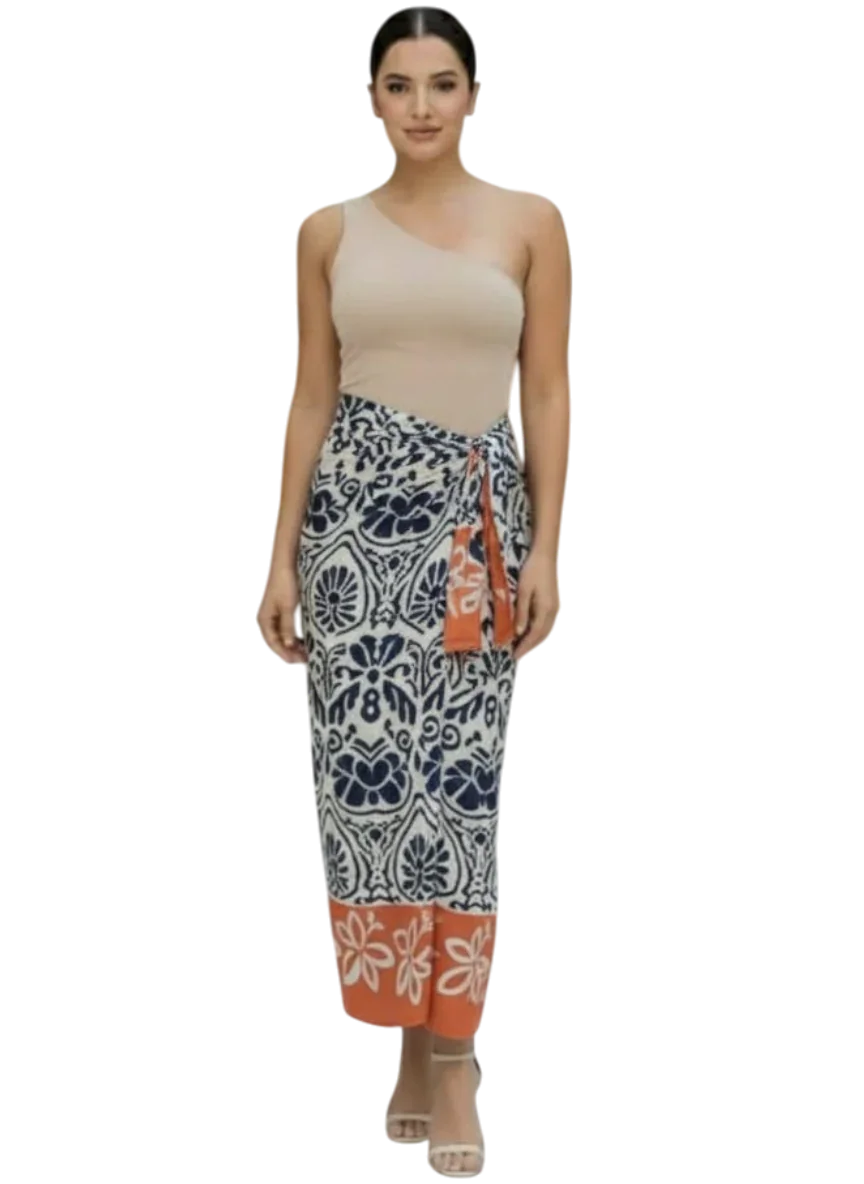 PAREO FALDA CON CENEFA