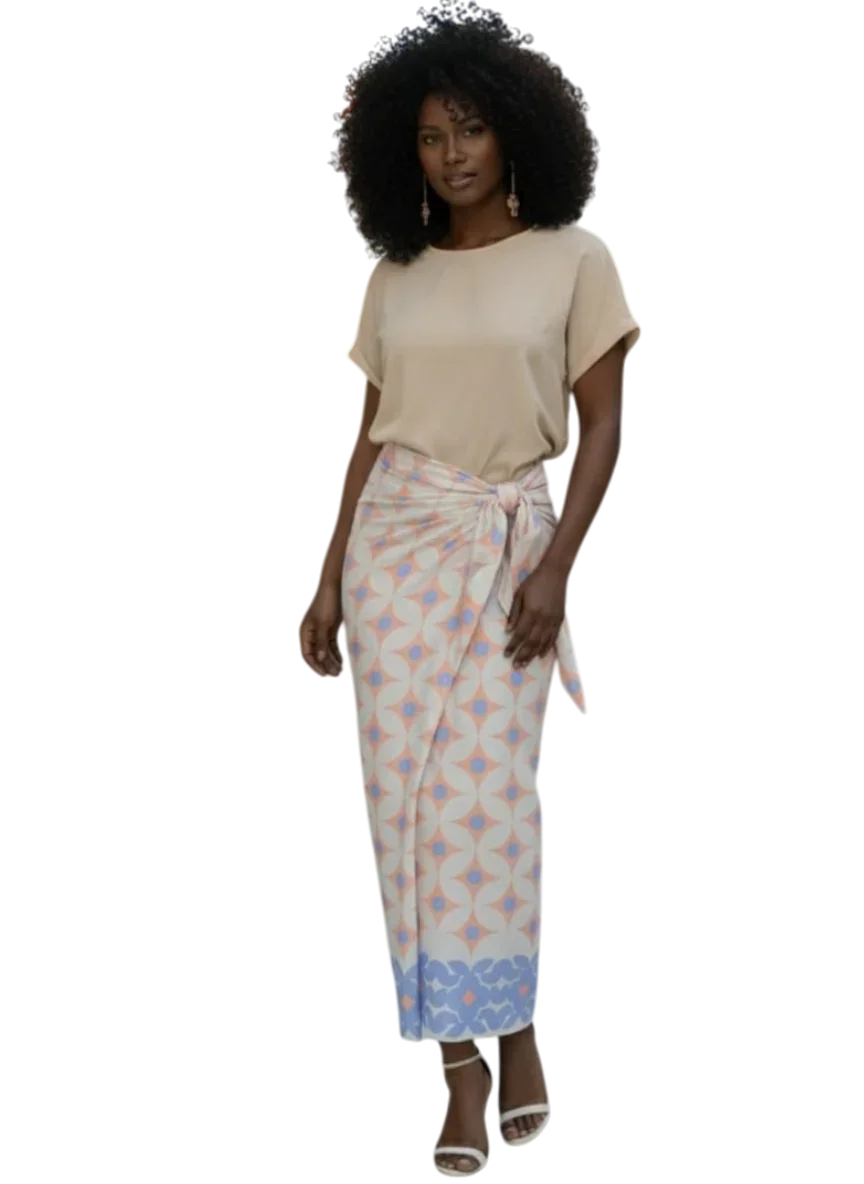 FALDA PAREO ESTRELLAS