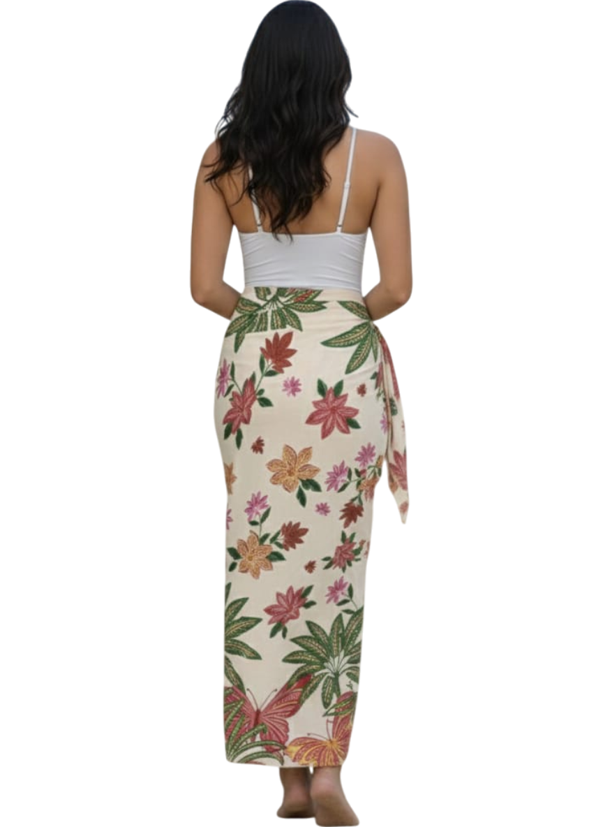 PAREO FALDA FLORAL
